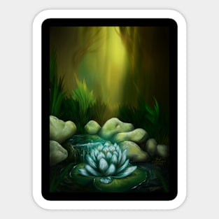 Waterlily Sticker